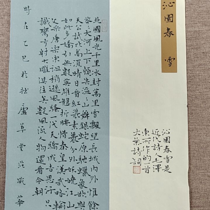 书法庄盛华书法作品