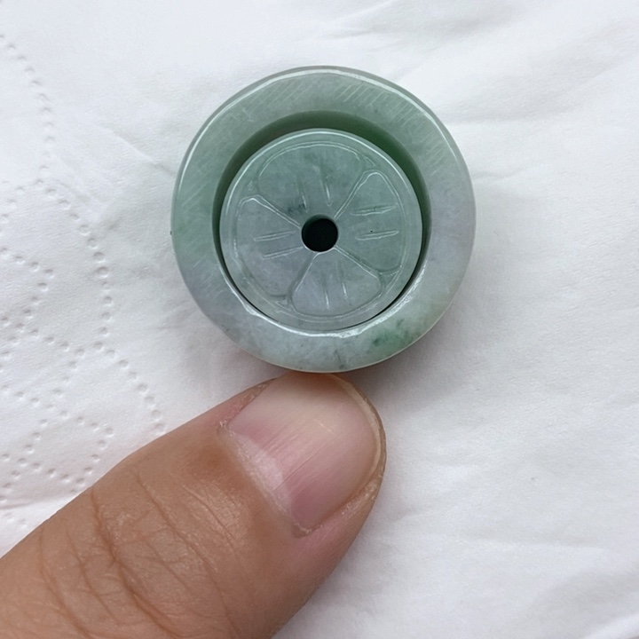 颈饰未镶嵌翡翠天然缅甸翡翠