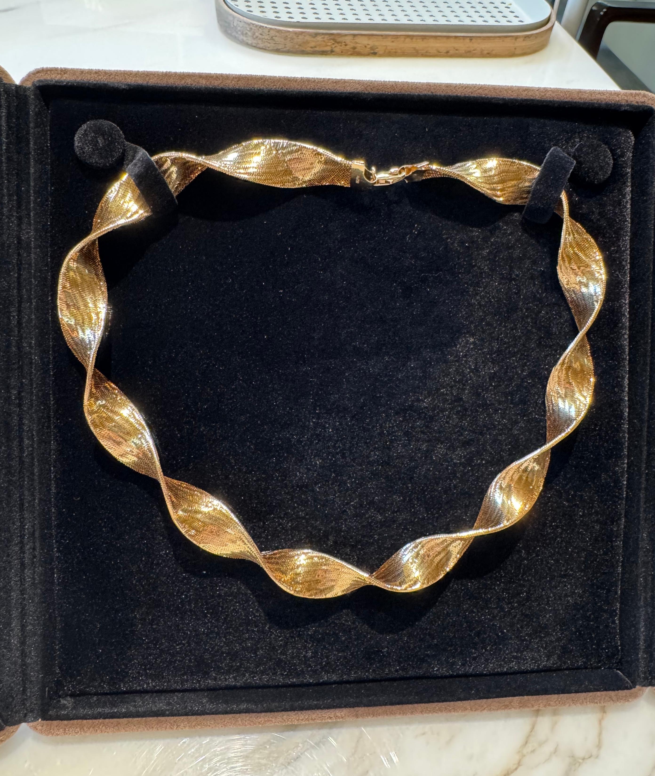 【蛤蟆公主】18K金编织软项链