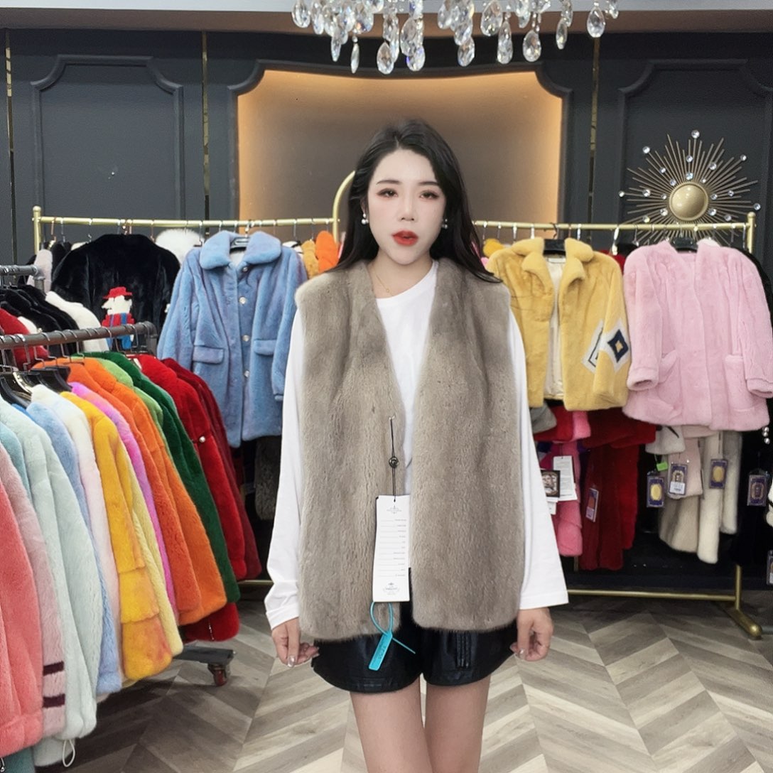 冬季新款时尚水貂