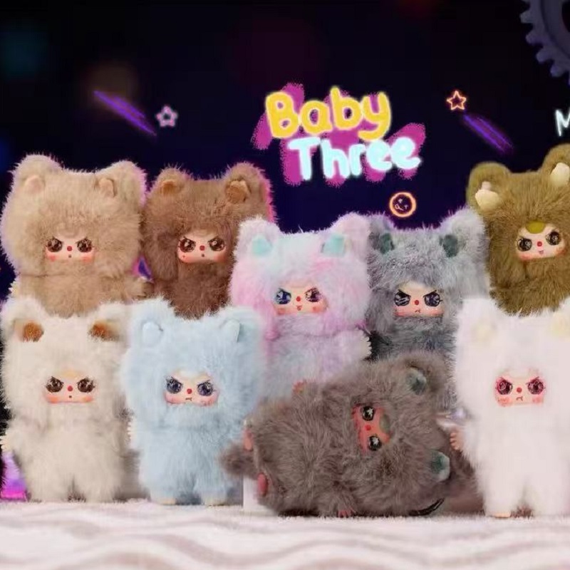 娃三岁娃龙龙杭州不止音乐节毛绒盲盒