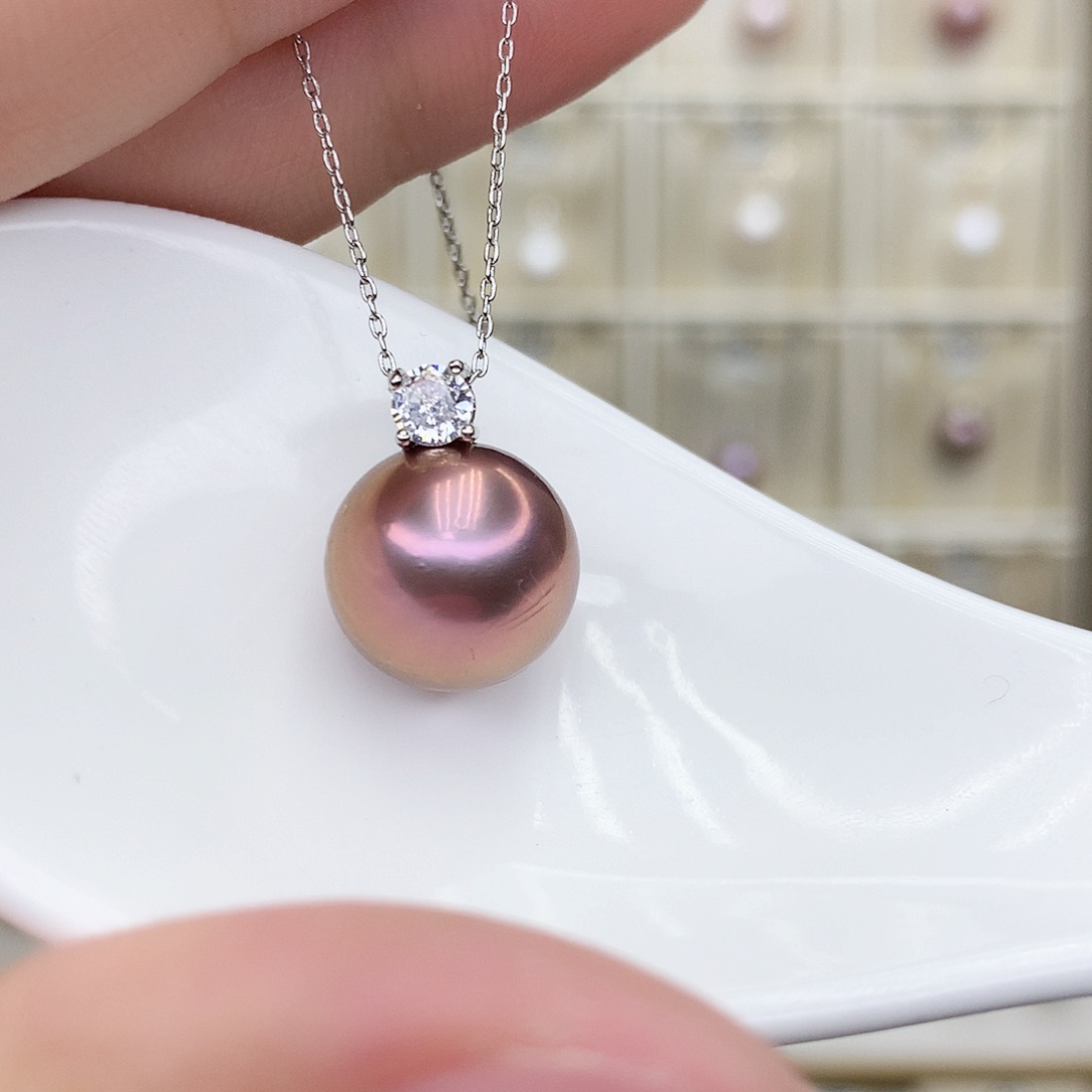 淡水珍珠颈饰合金