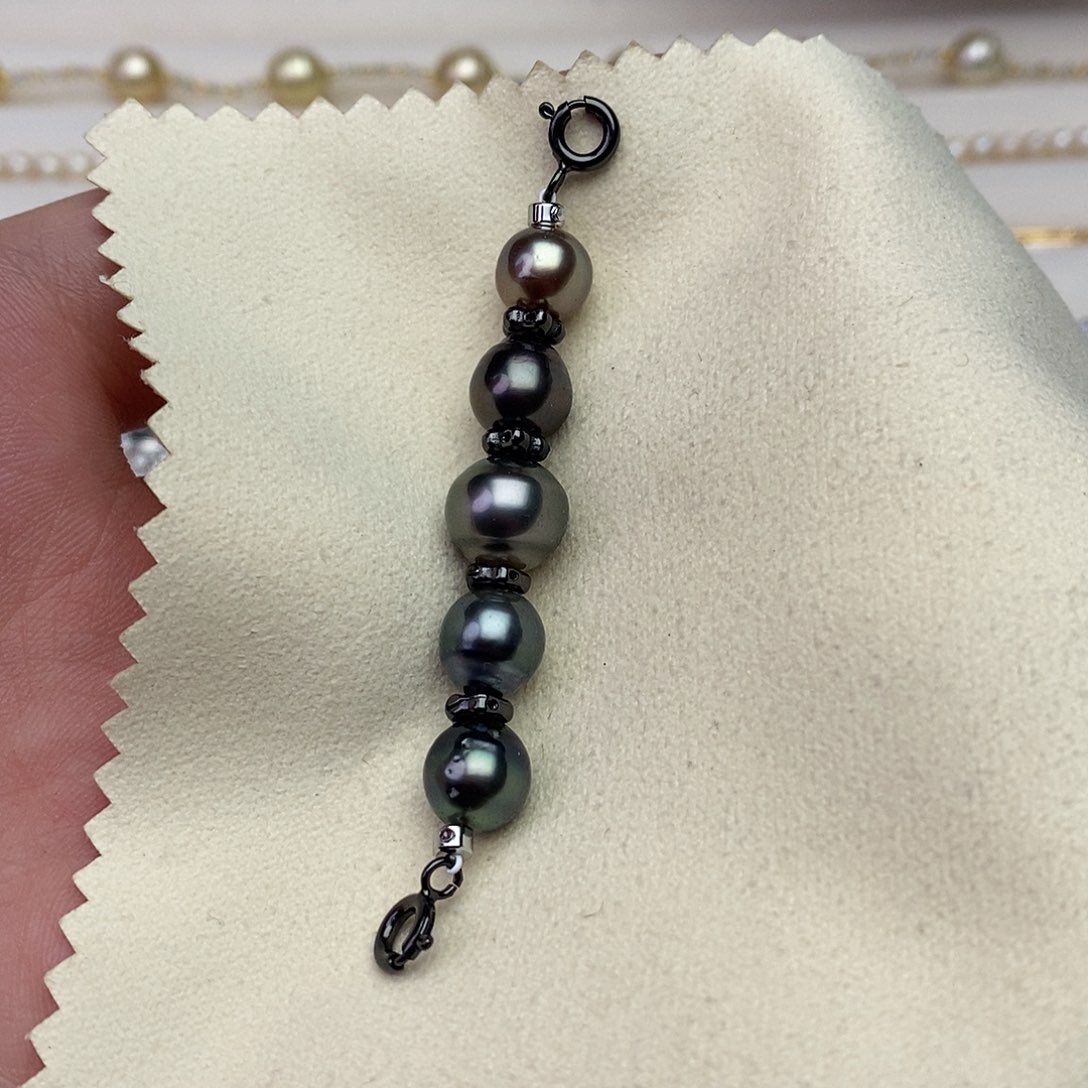 海水珍珠颈饰银S925镶嵌