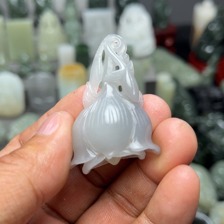 和田玉把件未镶嵌