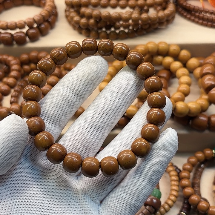 紫金鼠手串紫金鼠实心