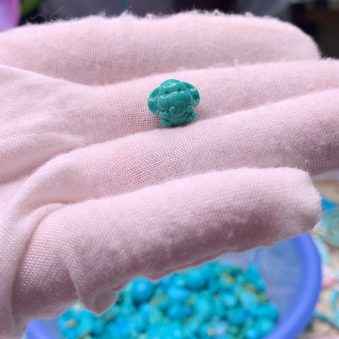 绿松石未镶嵌配饰