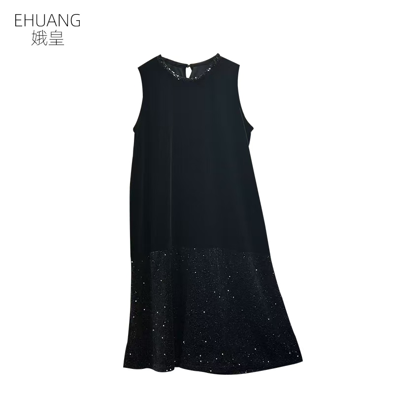 南油高定01-100秋冬新款百搭时尚大码连衣裙女装