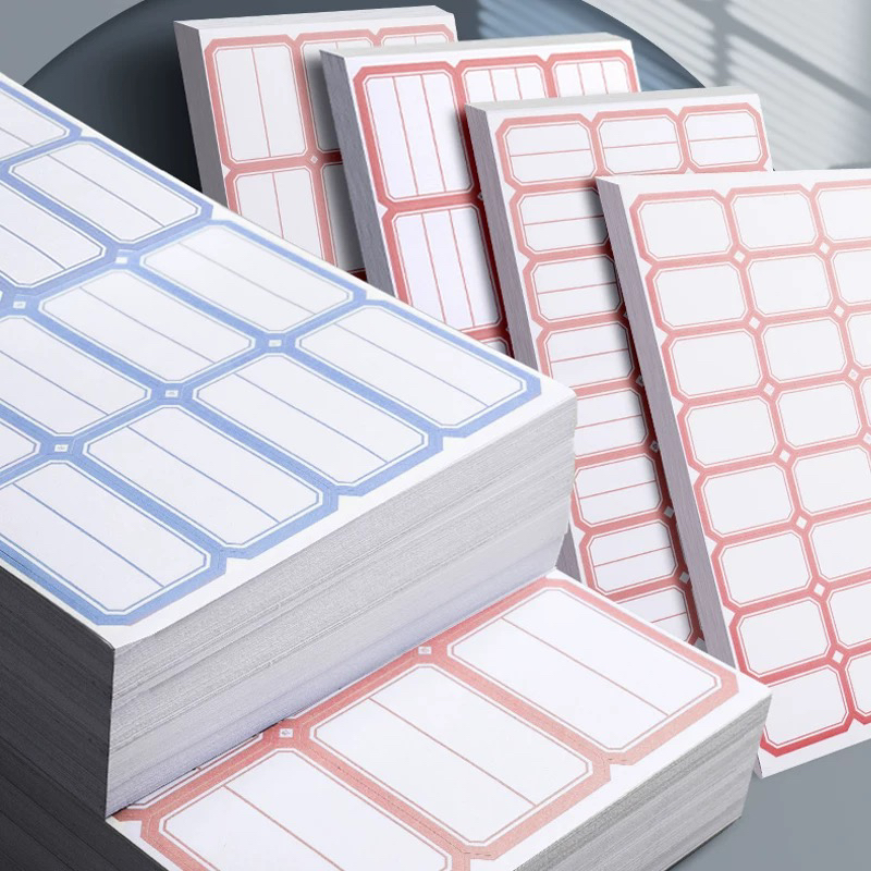 不干胶口取纸标签贴纸标签纸可手写自粘性便签贴纸防水标签贴