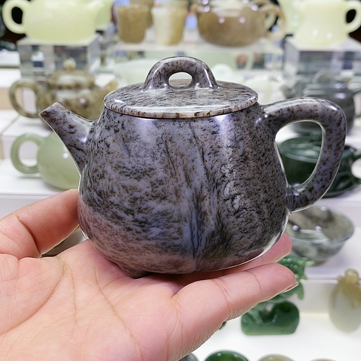 未镶嵌和田玉挂件茶壶