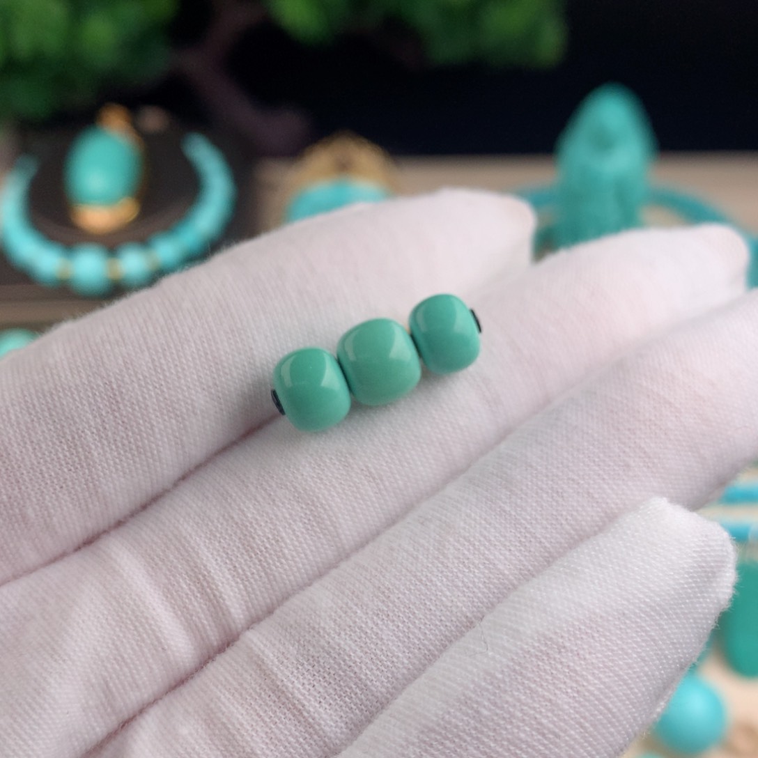 【闪购商品】绿松石配珠卡7.8未镶嵌