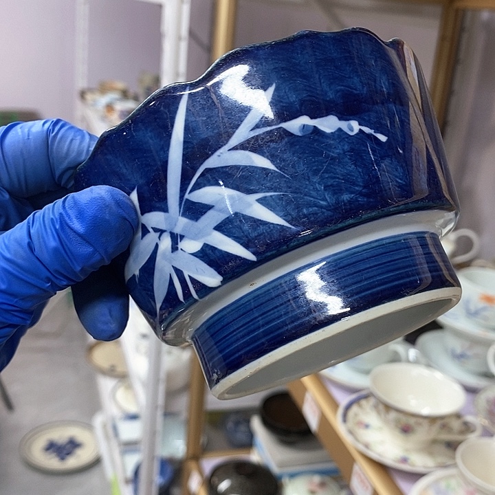 瓷片桔*吖日本回流瓷器默认瑕疵