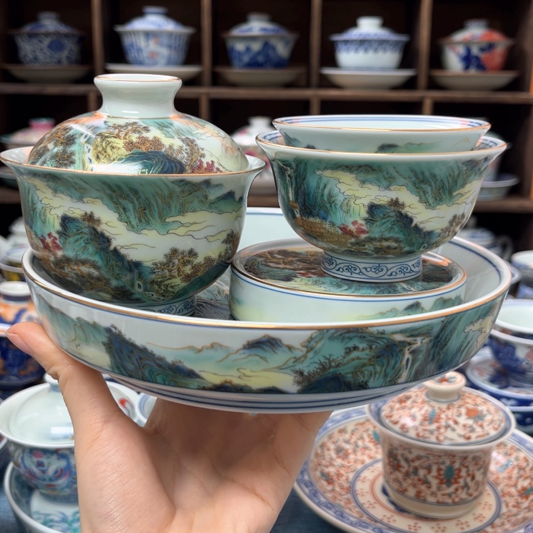 富春山居图五件套浮力