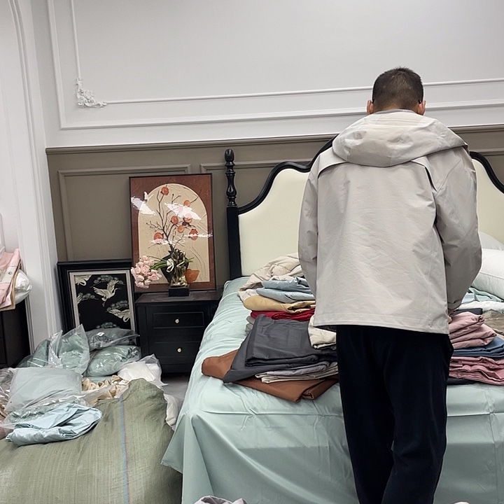 潇***棉全棉棉全棉020被罩两件套随机尺寸