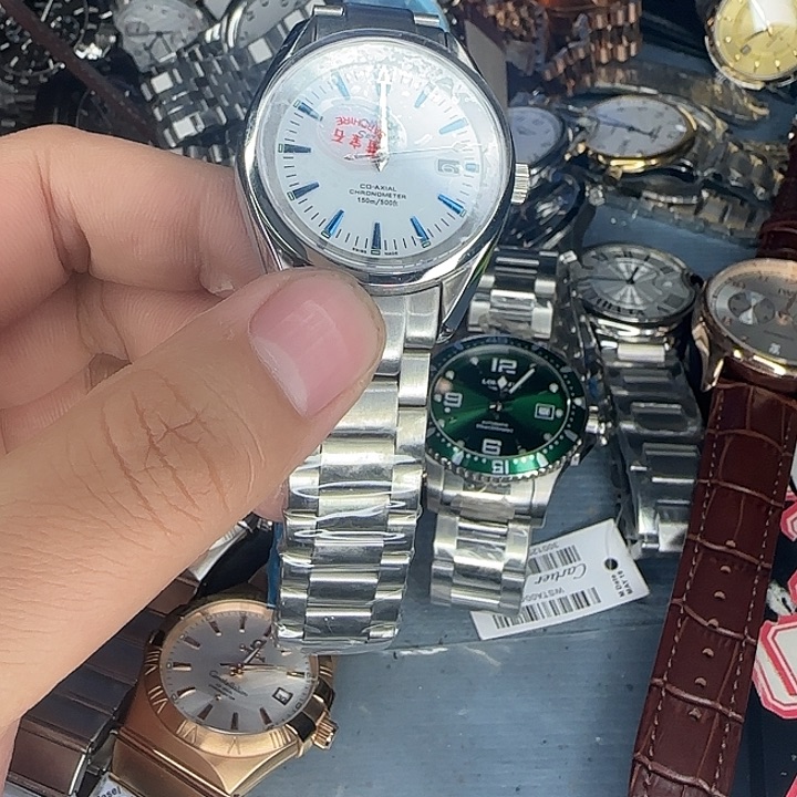 猪剖层皮革锻造碳自动机械机芯