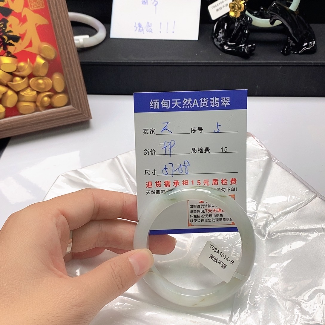 天***飞翡翠未镶嵌手镯翡翠手镯