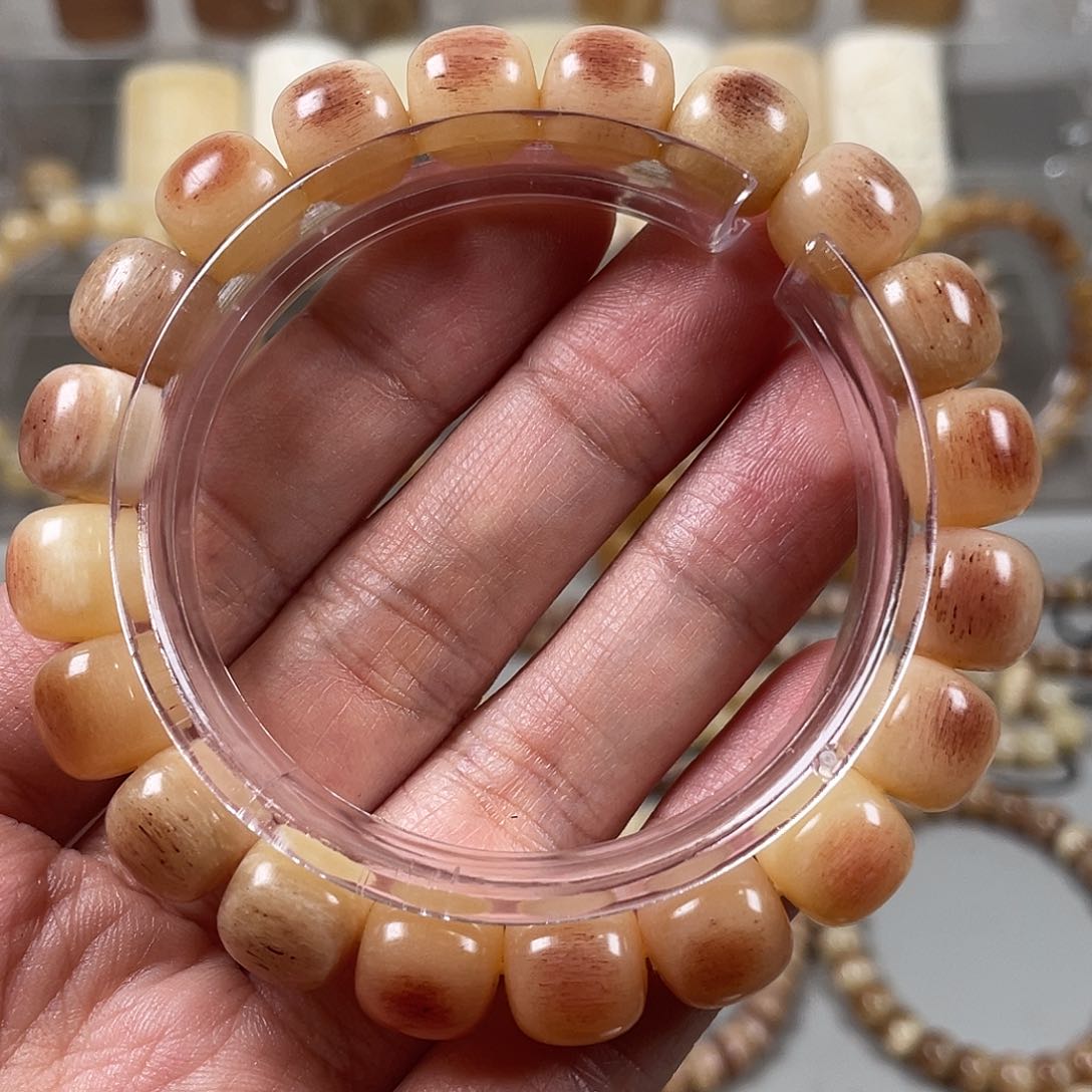 驼骨手串/手链郎驼骨10×11单圈手串