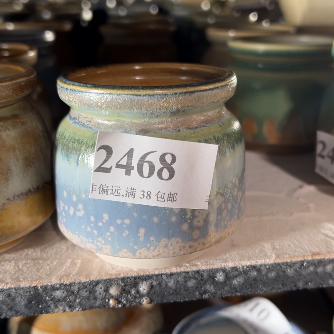 红陶景德镇手工花盆