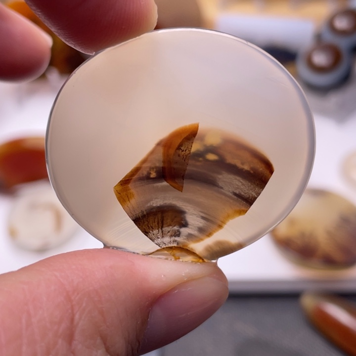 玛瑙/玉髓未镶嵌吊坠(不含链)