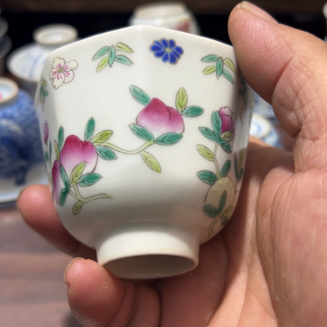 嘿*粉彩茶杯系列茶杯