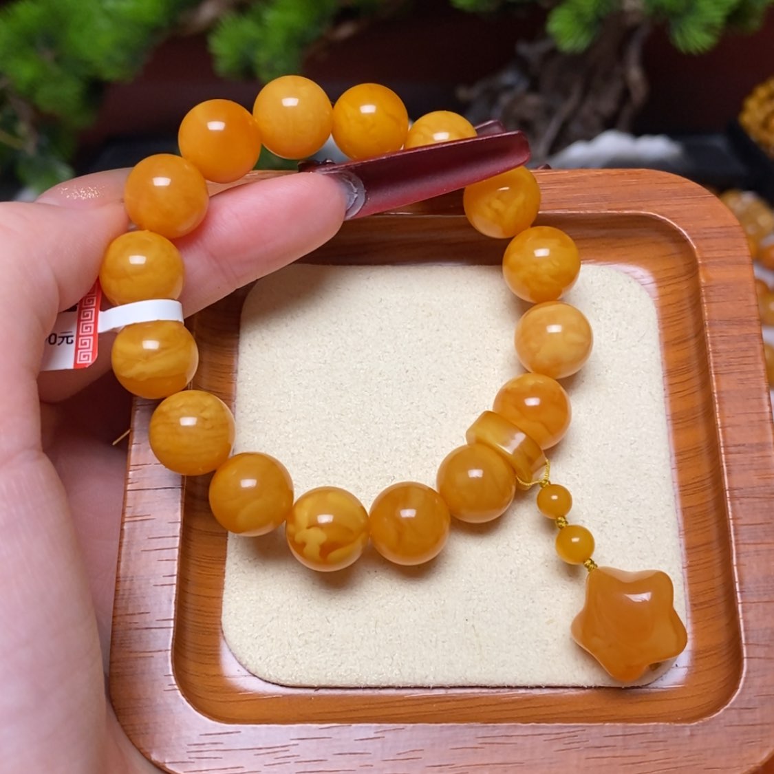 【闪购商品】手链蜜蜡未镶嵌手串