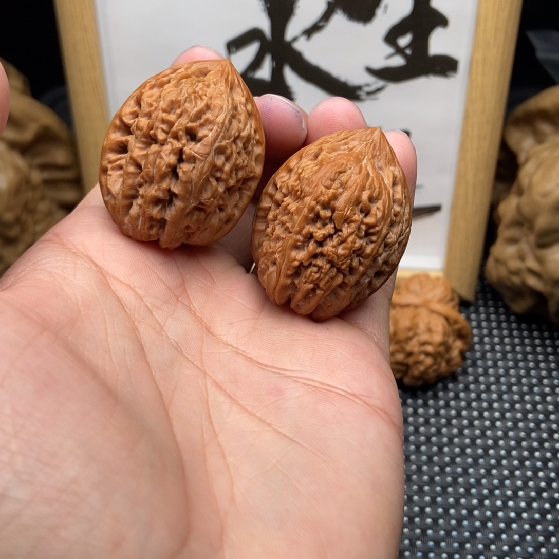 把件文玩核桃32蒜头
