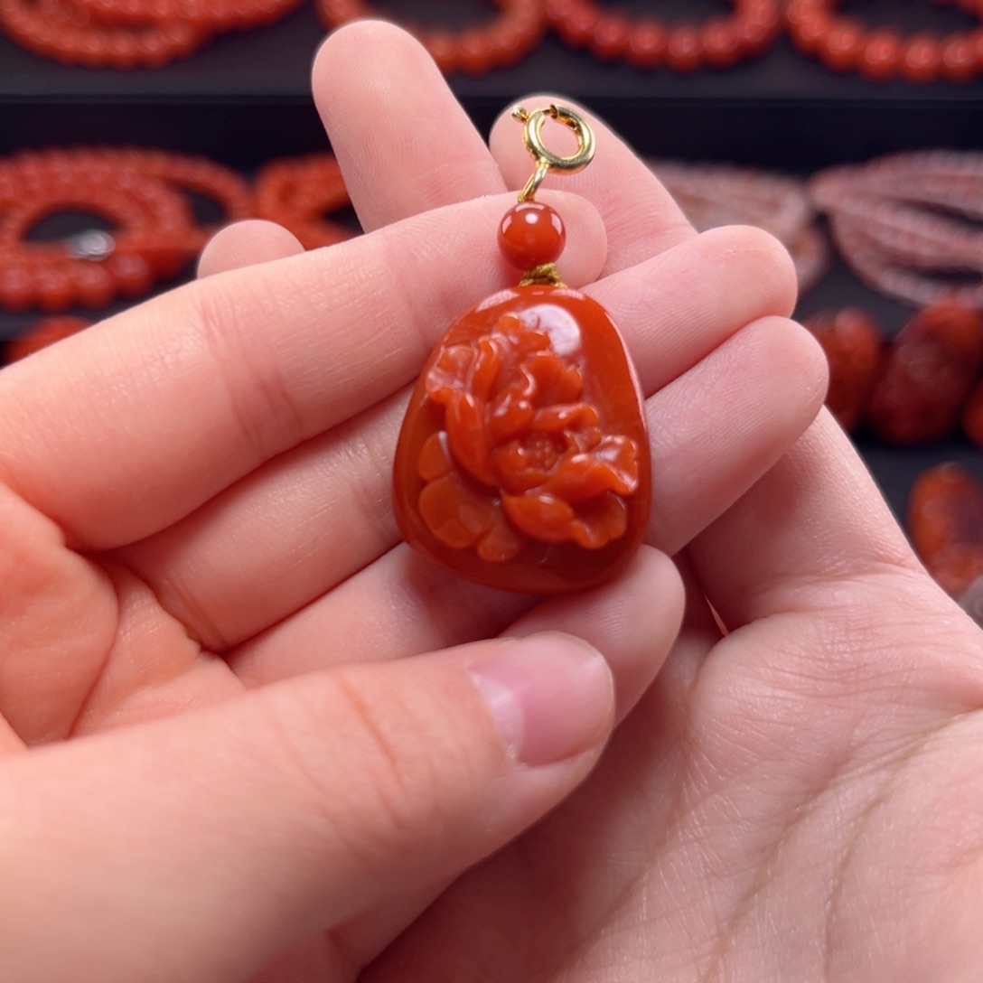 南红玛瑙多圈未镶嵌