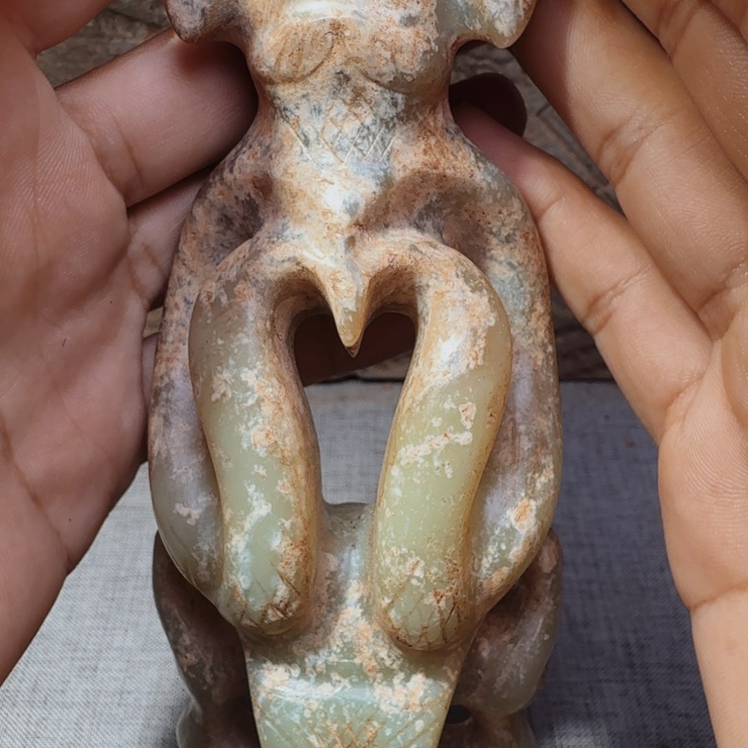 启***》和田玉（糖玉）未镶嵌挂件