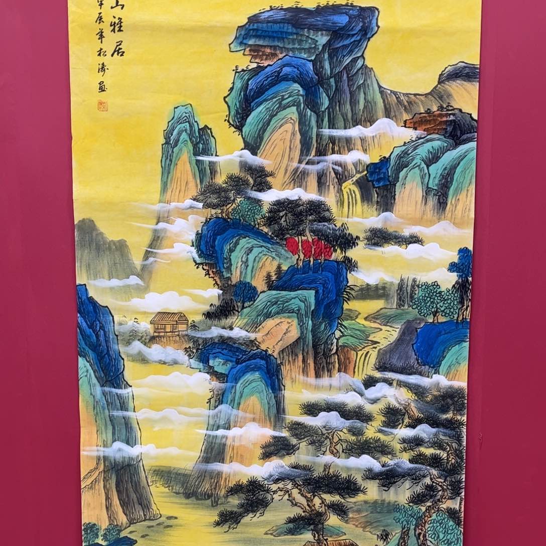 国画国画作品集一个由