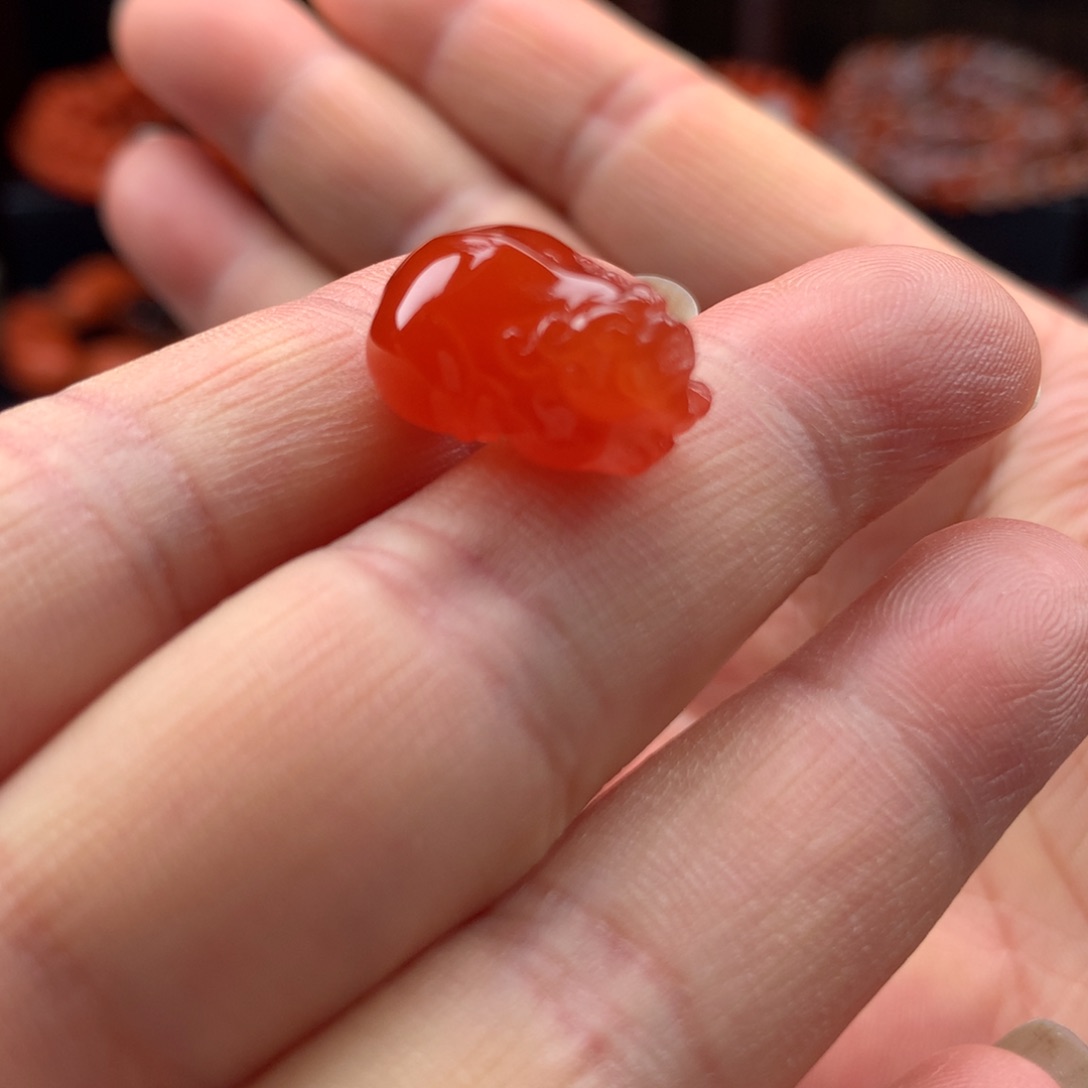 南红玛瑙未镶嵌手串