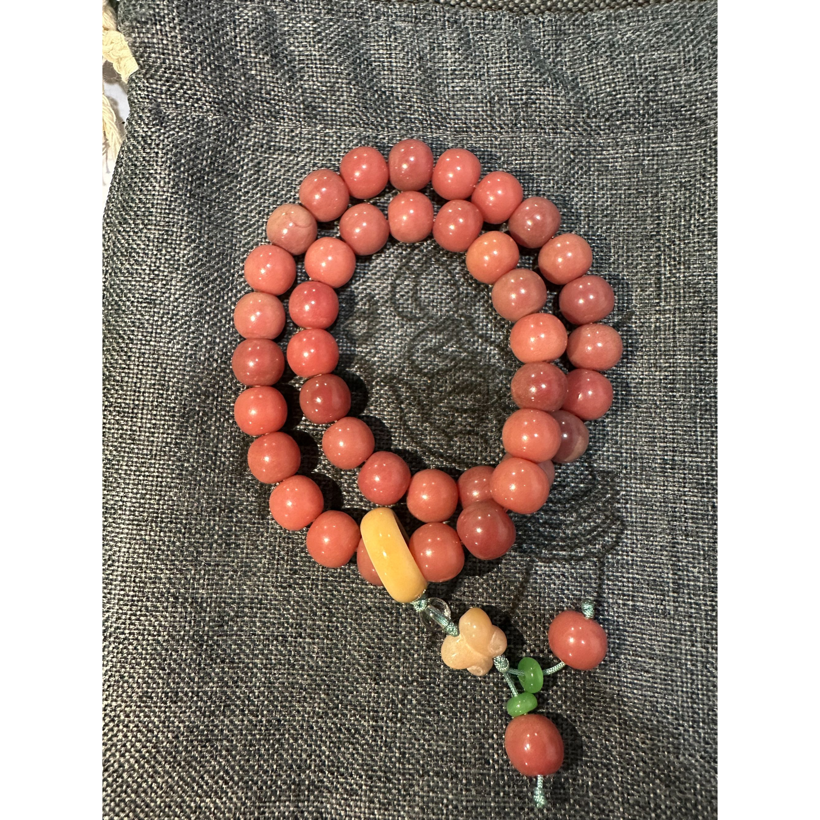 胭粉菩提多圈手串男女款卡11 无礼盒 580