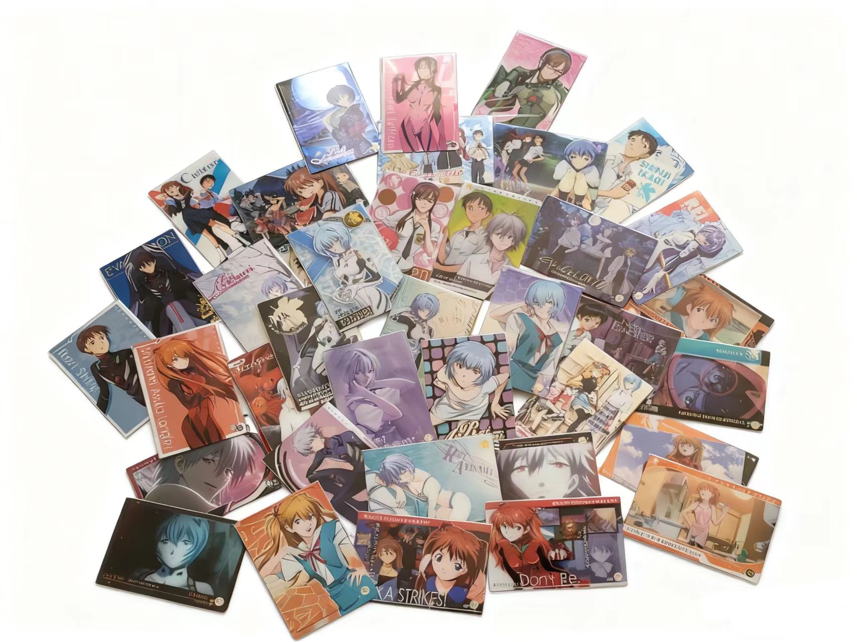 EVA-天鹰战士中古食玩卡混池无饼干（无袋）-正版日谷