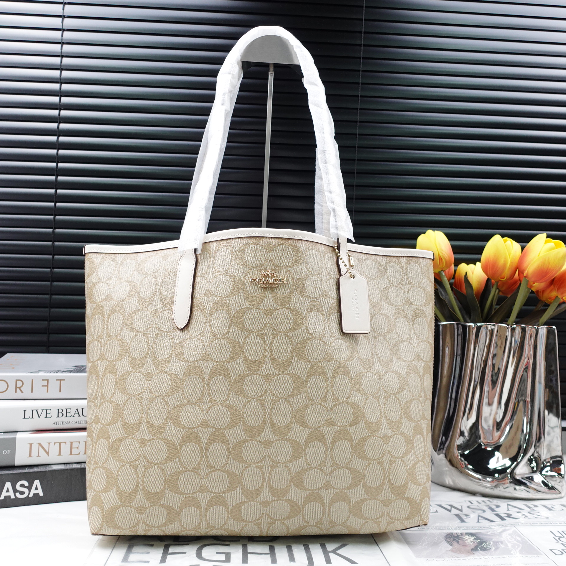 95新 COACH/蔻驰 单肩包/T10248561