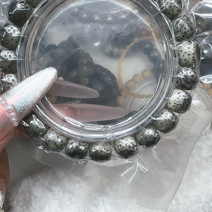 星月菩提手串384传说变态绿星月菩提10桶单圈