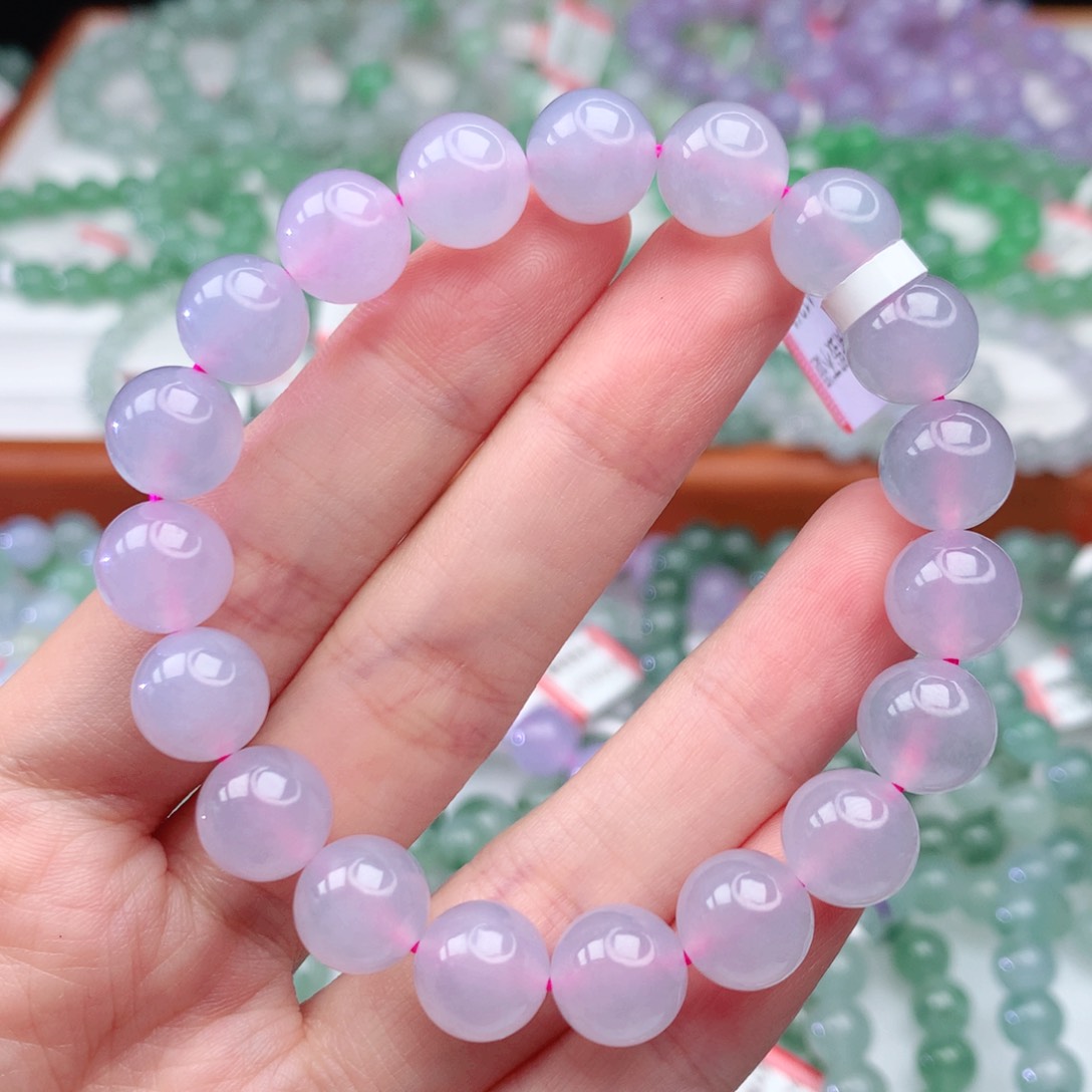 翡翠手链未镶嵌翡翠10mm