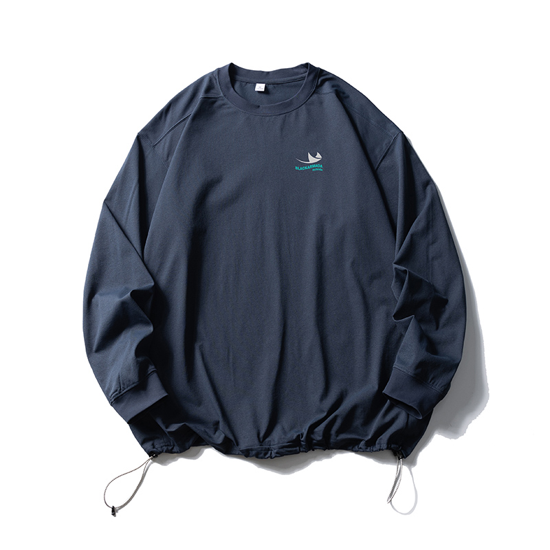 25年新品 时尚百搭潮流男长袖圆领套头打底衫