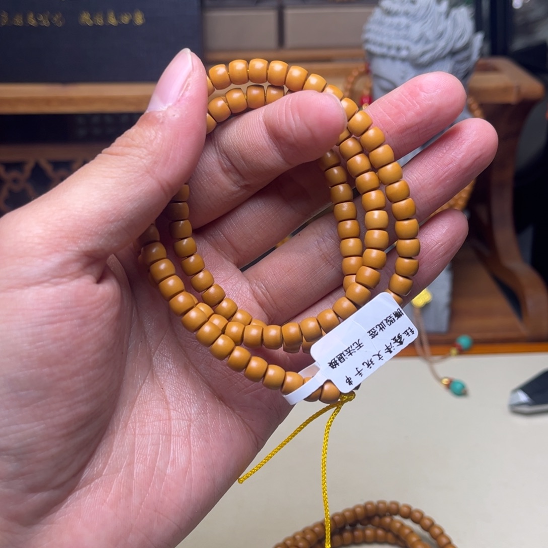 手串/手链橄榄核【听松】sss橄榄核尖素@@长串6.2