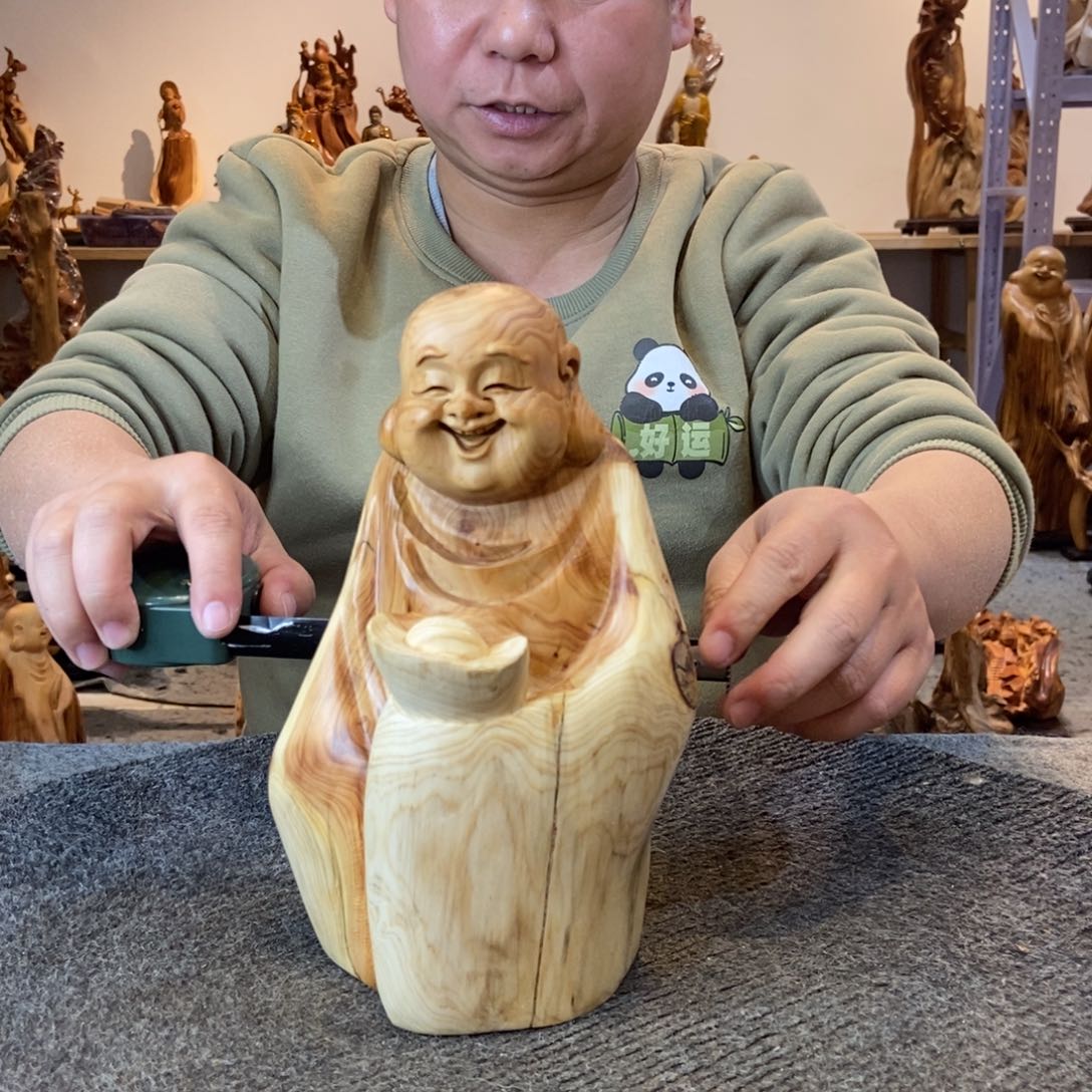 柏木（崖柏）太行崖柏根雕摆件