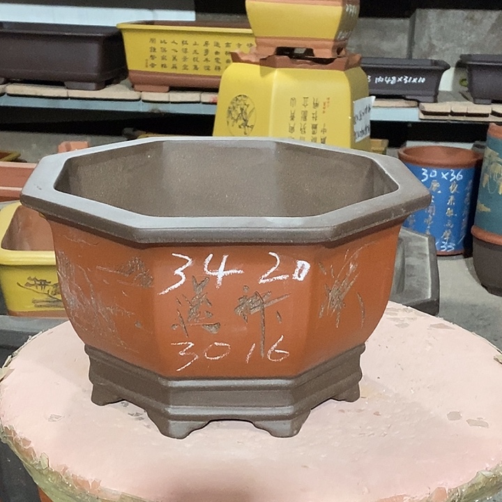 宜兴紫砂花盆花盆