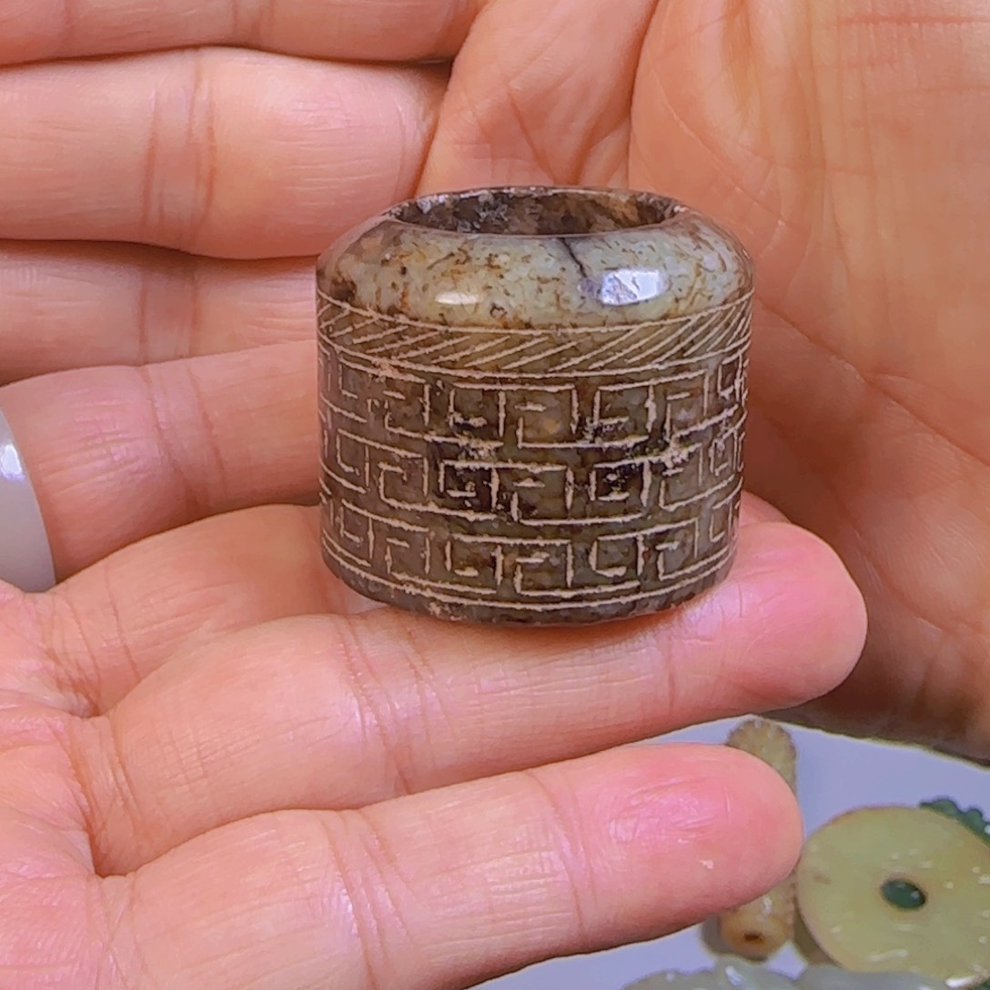 和田玉车挂未镶嵌