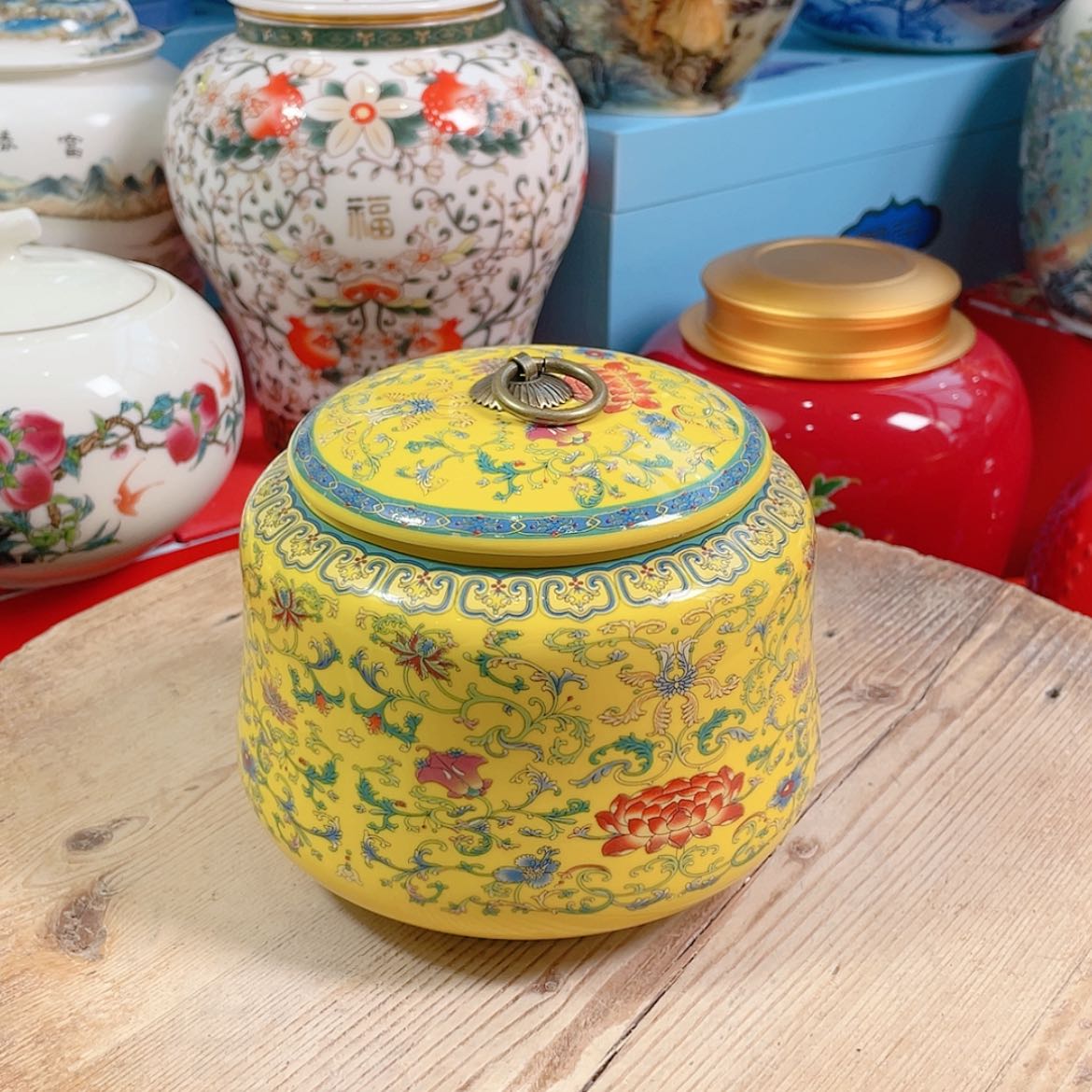 【闪购商品】罐陶瓷茶叶罐密封罐