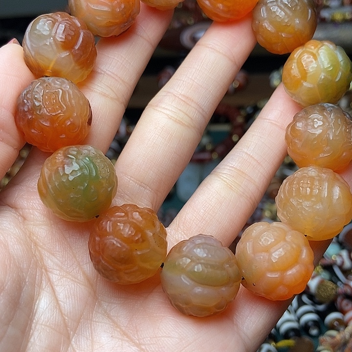 玛瑙/玉髓未镶嵌手链