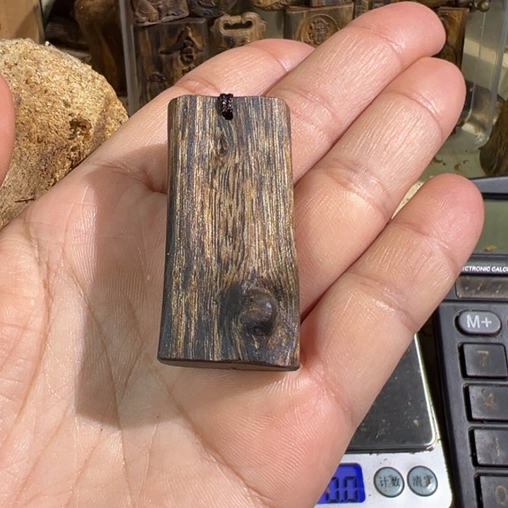 沉香吊坠白棋楠沉香吊坠5.4克
