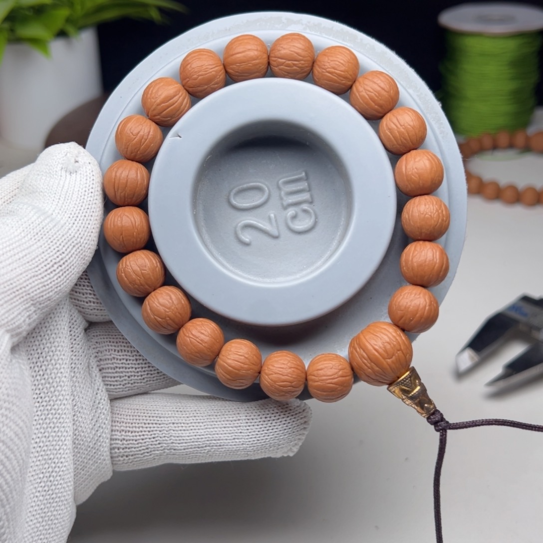 猴头核桃吊坠12大➕聚宝盆精卡三维同尺