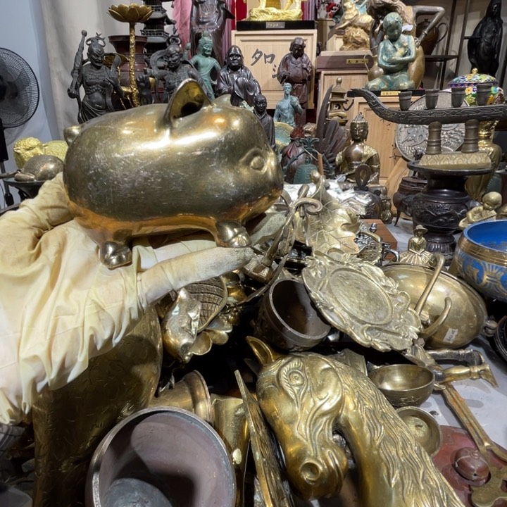 大阪回流铜器摆件84