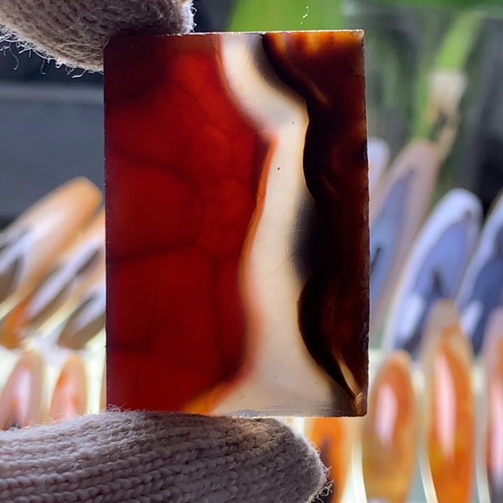 未镶嵌玛瑙/玉髓珠宝半成品196