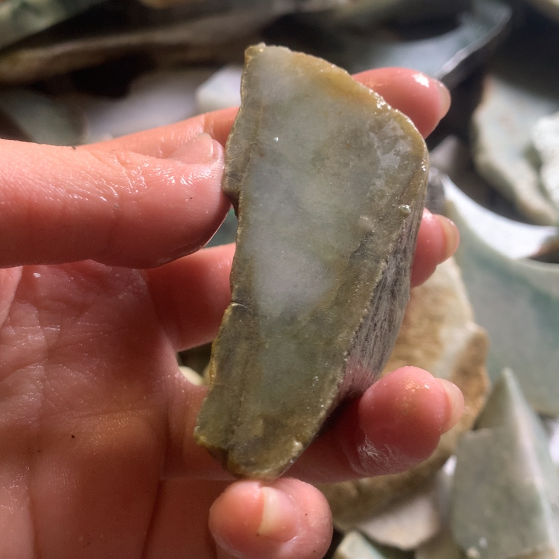 翡翠颈饰未镶嵌缅甸翡翠