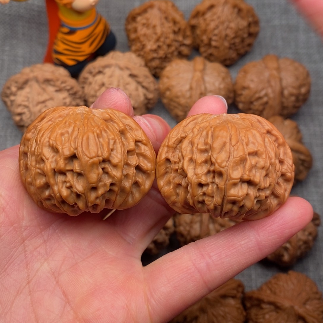 文玩核桃把件42.8全品正磨