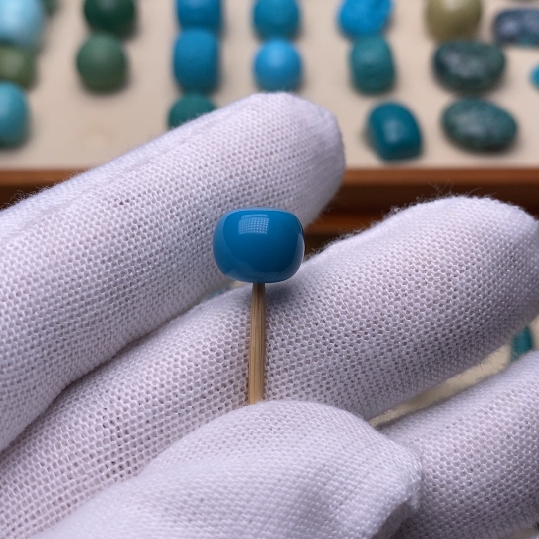 随***意绿松石未镶嵌绿松石老型10.2