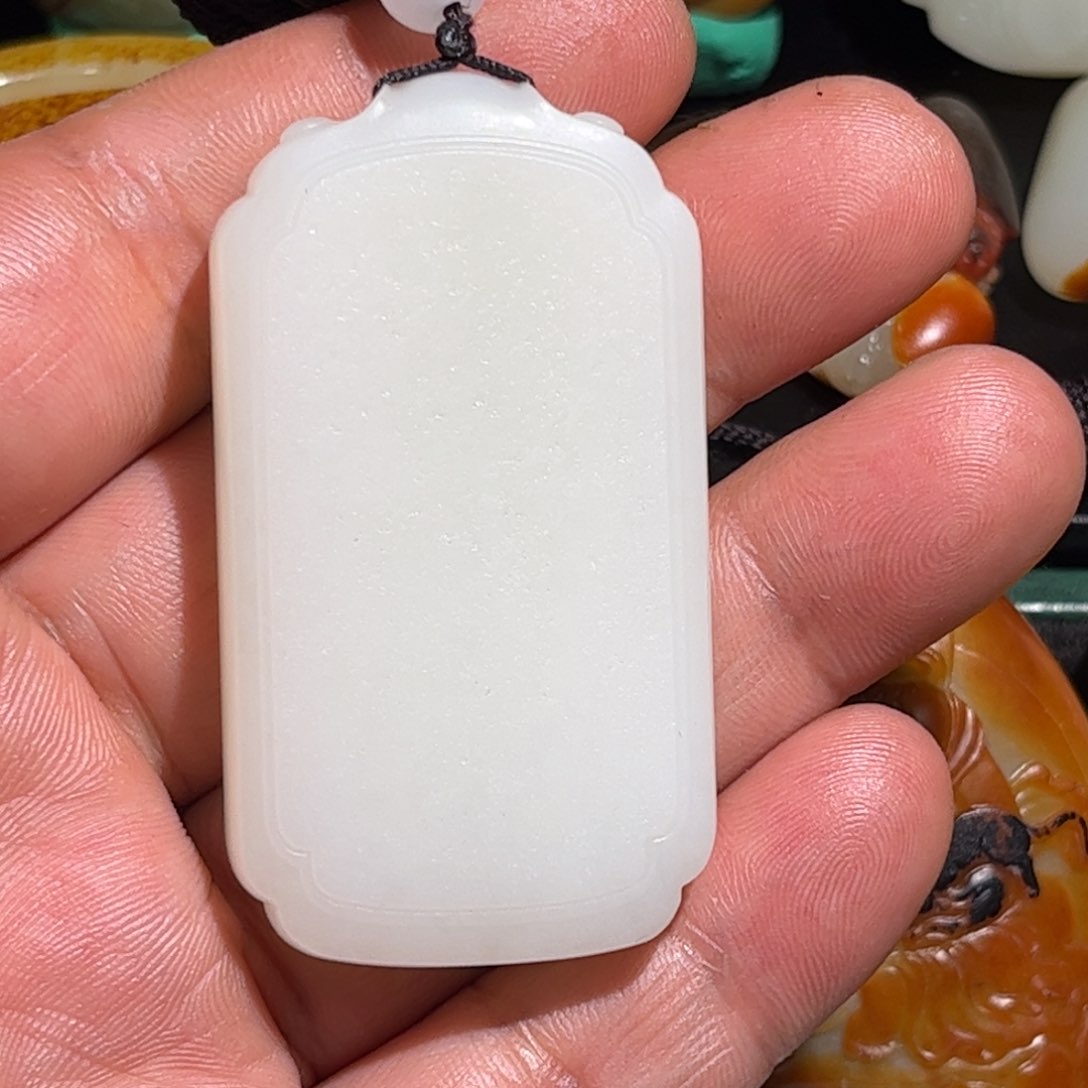 和田玉挂件未镶嵌用****3