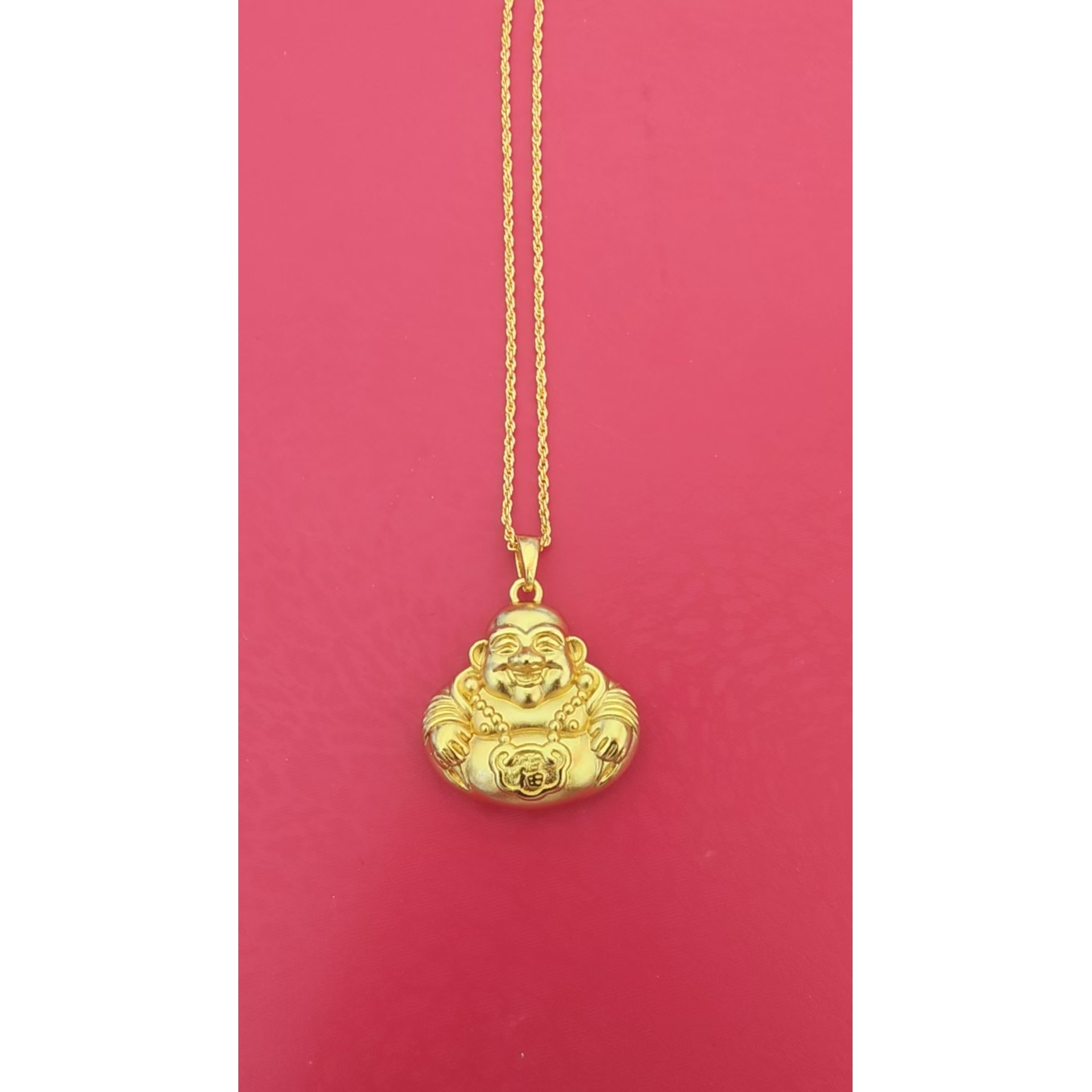 【X】栩栩如生精雕细琢大肚弥勒佛吊坠【SPCD68】